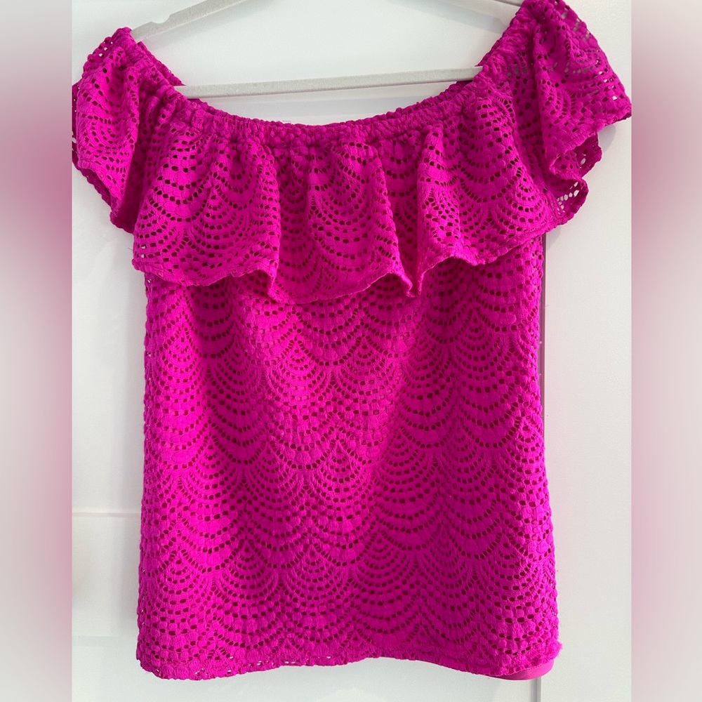 Lilly Pulitzer Fuchsia Fabric